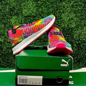 COPY - PUMA AVID EVOKNIT HZE -Knit (Btrt Purple/Nrgy Yellow/Bscy Green) BRAND N…